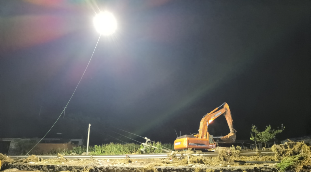 遼寧組織應急照明保障小組緊急參與多地暴雨救災工作